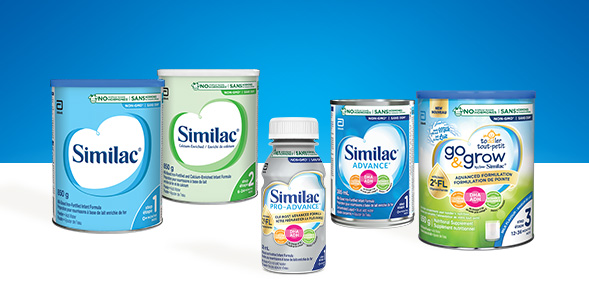 Image with multiple Similac products