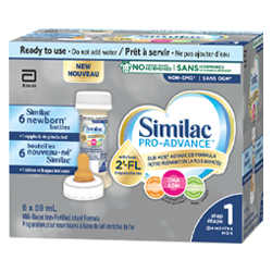 Similac Pro-Advance Étape 1, 16 x 235 mL, prêt à servir